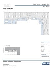 10880 Wilshire Blvd, Los Angeles, CA à louer Plan d’étage– Image 1 sur 1
