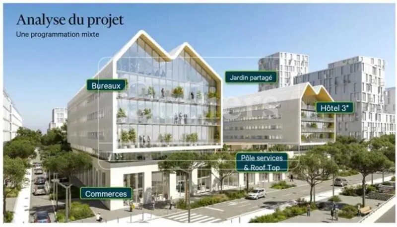 Bureau dans Marseille à louer - Photo de l’immeuble – Image 3 sur 8