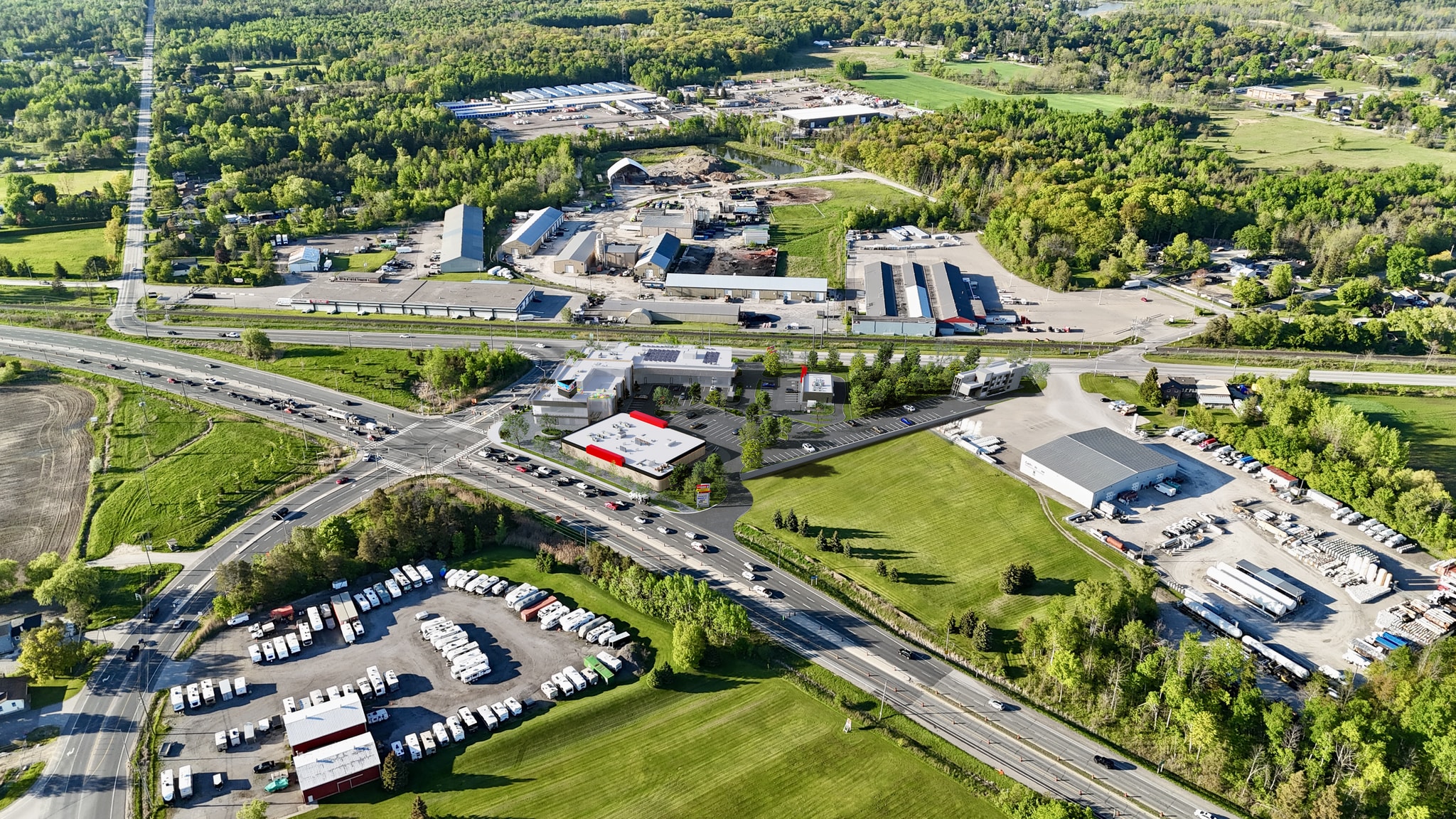 19820 Holland Landing Rd, East Gwillimbury, ON à louer Photo principale– Image 1 sur 2