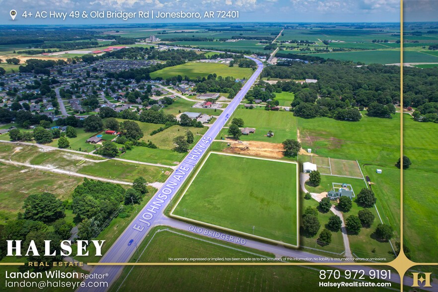 Hwy 49 and Old Bridger Road, Jonesboro, AR à vendre - Photo de l’immeuble – Image 2 sur 5