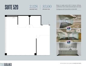 700 N Brand Blvd, Glendale, CA à louer Plan d’étage– Image 1 sur 4