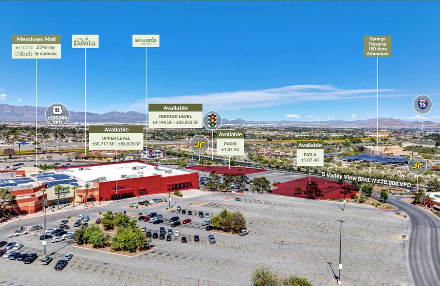 4000 Meadows Ln, Las Vegas, NV à louer - Photo de l’immeuble – Image 3 sur 7