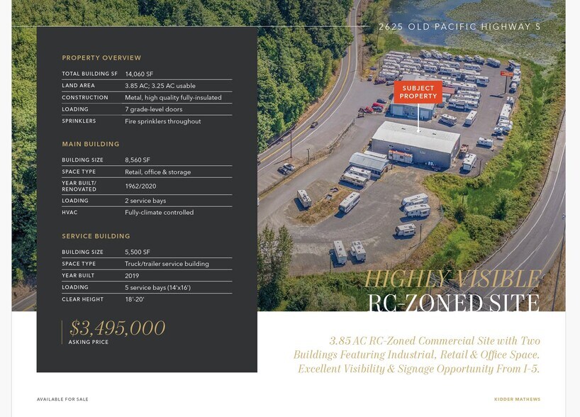 2625 Old Pacific Hwy S, Kelso, WA à vendre - Photo de l’immeuble – Image 3 sur 5
