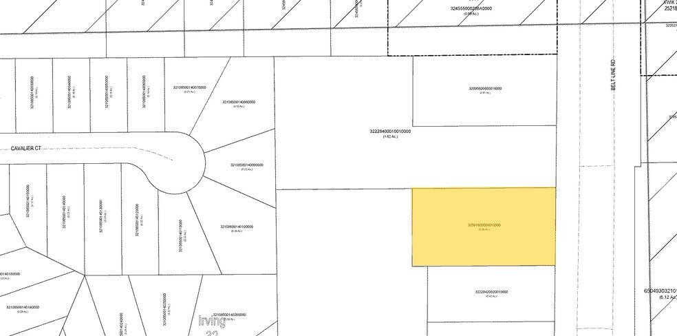 2931 N Belt Line Rd, Irving, TX à louer - Plan cadastral – Image 1 sur 1