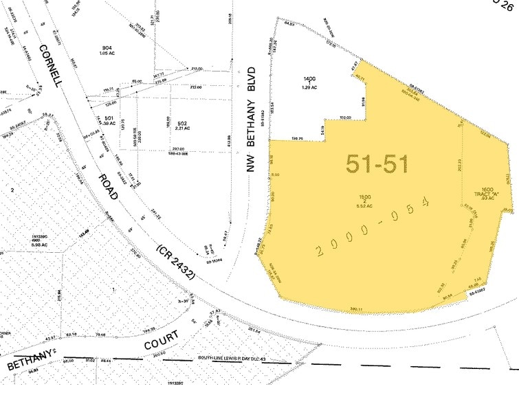1500 NW Bethany Blvd, Beaverton, OR à louer - Plan cadastral – Image 2 sur 22