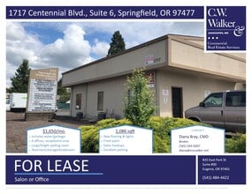 1717 Centennial Blvd, Springfield, OR à louer Photo intérieure– Image 1 sur 1