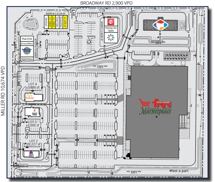 SEC Broadway Rd & Miller Rd, Buckeye, AZ à louer - Photo de l’immeuble – Image 1 sur 2