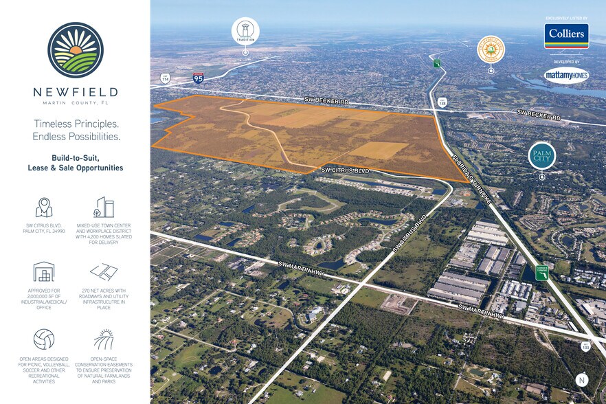 SW Citrus Blvd & Florida's Turnpike, Palm City, FL à vendre - Photo de l’immeuble – Image 2 sur 2