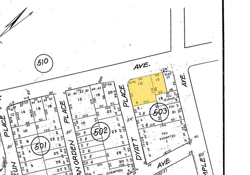 90 Hackensack Ave, Hackensack, NJ à louer - Plan cadastral – Image 2 sur 13