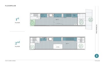 1704 N Damen Ave, Chicago, IL à louer Plan d’étage– Image 1 sur 1