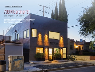 Plus de détails pour 709 N Gardner St, Los Angeles, CA - Bureau à vendre