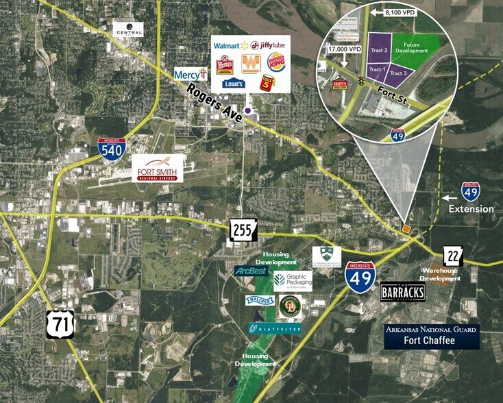 Fort Street & Hwy 59, Barling, AR à vendre - Photo de l’immeuble – Image 2 sur 4