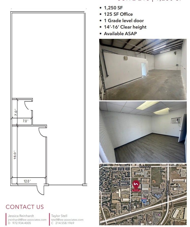 3700 Dilido Rd, Dallas, TX à louer Plan d’étage– Image 1 sur 1