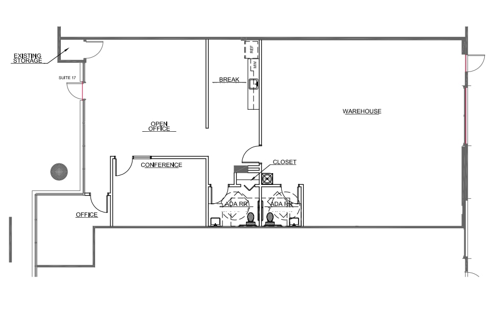 4602 E Elwood St, Phoenix, AZ à louer Plan d’étage– Image 1 sur 1