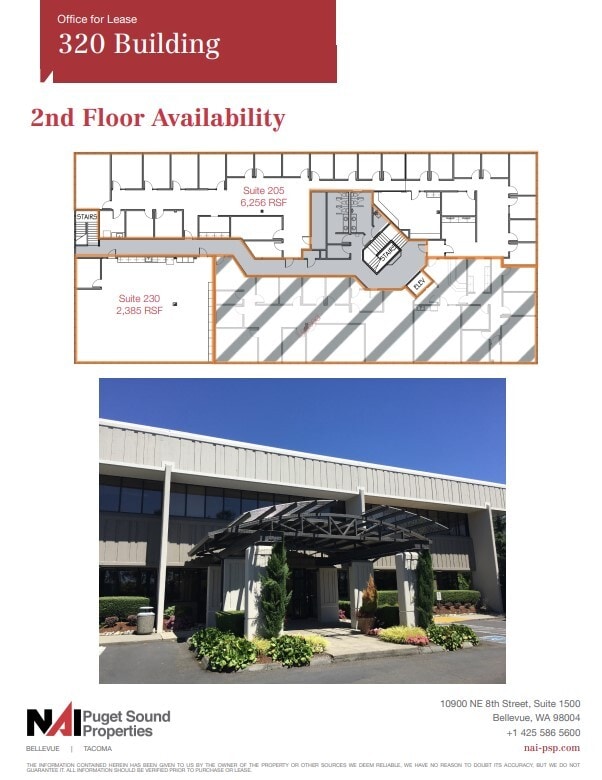 320 Andover Park E, Tukwila, WA à louer Plan d’étage– Image 1 sur 1