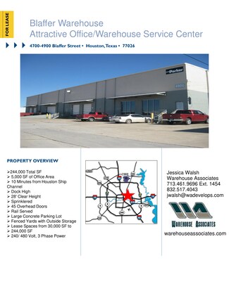 Plus de détails pour 4800 Blaffer St, Houston, TX - Industriel/Logistique à louer
