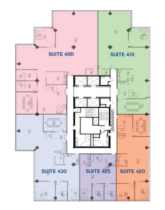 121 Bloor St E, Toronto, ON à louer Plan d’étage– Image 1 sur 1