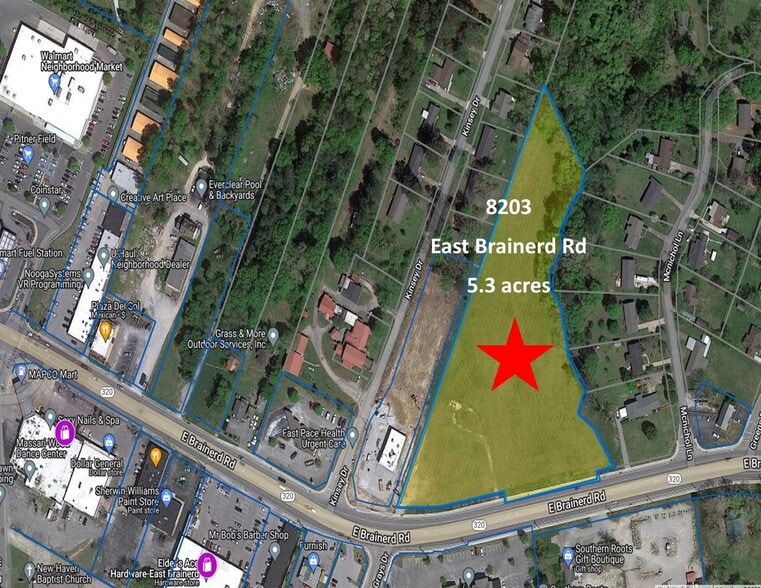 8203 E Brainerd Rd, Chattanooga, TN à vendre - Aérien – Image 2 sur 22