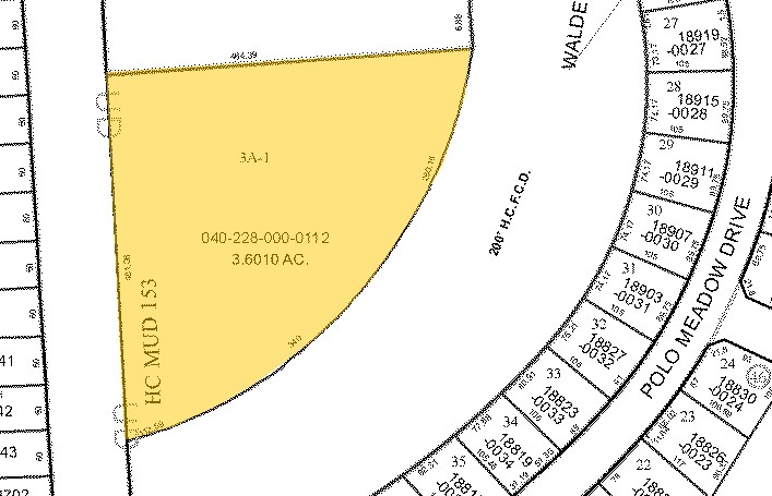 18700 W Lake Houston Pky, Humble, TX à vendre - Plan cadastral – Image 3 sur 3