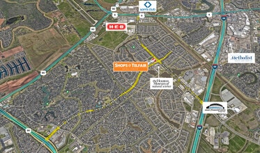 12920 University Blvd, Sugar Land, TX - VUE AÉRIENNE  vue de carte