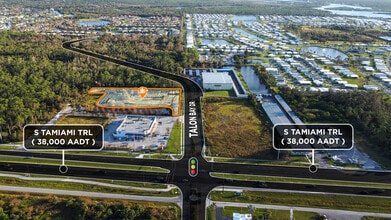 6040 Talon Bay Dr, North Port, FL - VUE AÉRIENNE  vue de carte - Image1