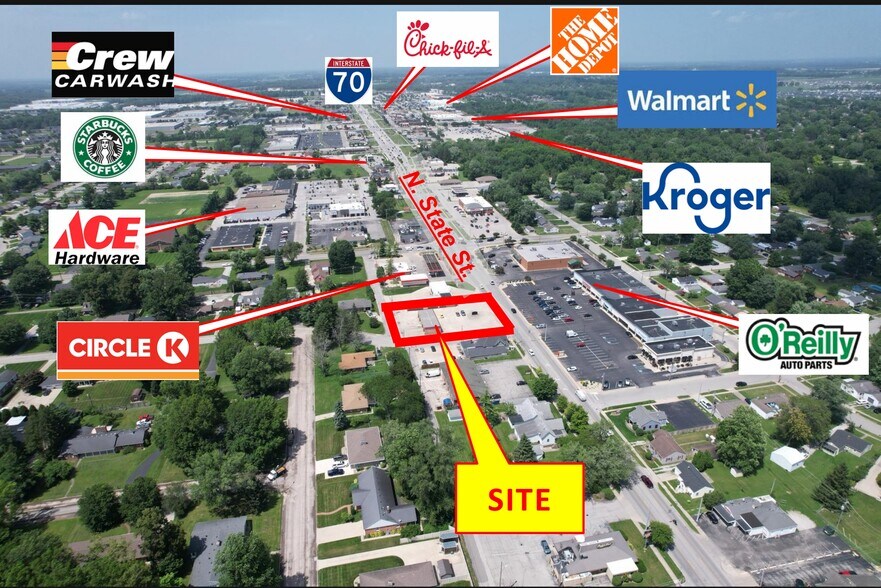 1104 N State St, Greenfield, IN à louer - Autre – Image 1 sur 3