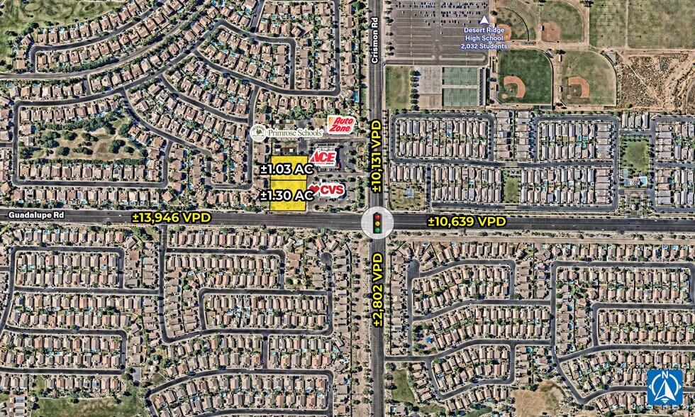 9902 Guadalupe rd, Mesa, AZ à vendre - Photo de l’immeuble – Image 1 sur 2