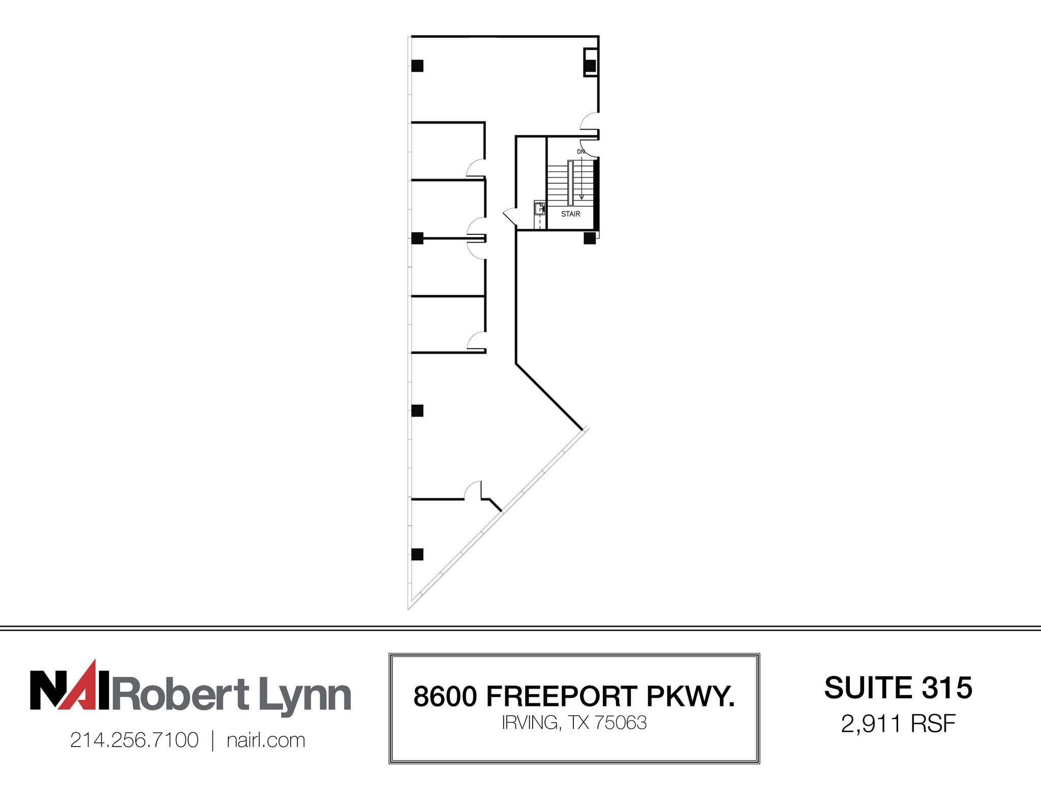 8600 Freeport Pky, Irving, TX à louer Plan d’étage– Image 1 sur 1