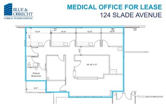124 Slade Ave, Pikesville, MD à louer Plan d’étage– Image 1 sur 1