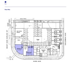 350 Barack Obama Blvd, San Jose, CA à louer Plan d’étage– Image 1 sur 1