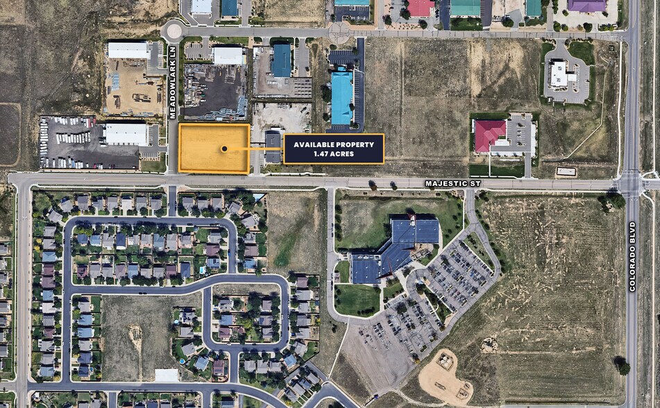 7520 Meadowlark Ln, Frederick, CO à vendre - Aérien – Image 1 sur 2