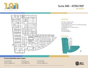 101 W Colfax Ave, Denver, CO à louer Plan d’étage– Image 1 sur 1