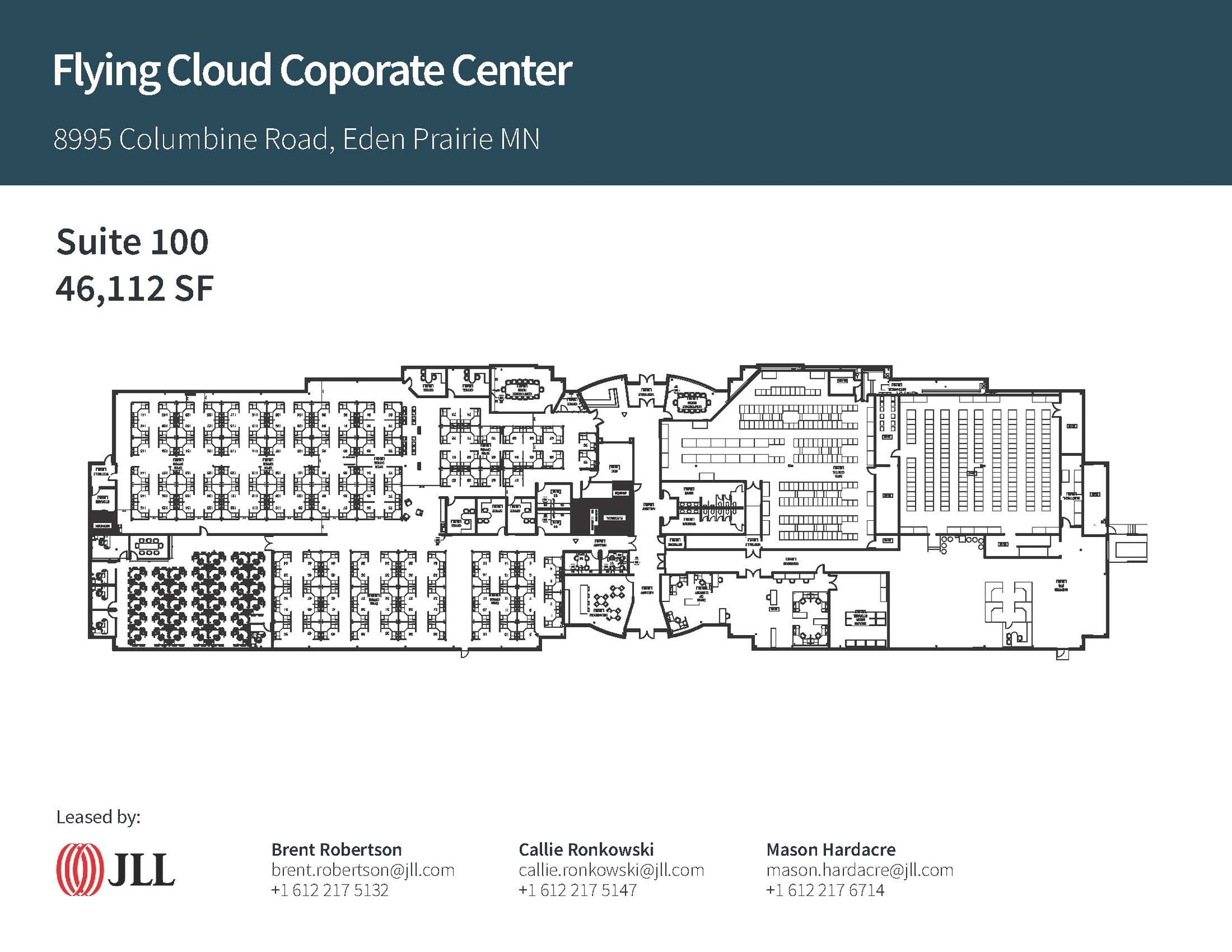 9023 Columbine Rd, Eden Prairie, MN à louer Plan d’étage– Image 1 sur 1