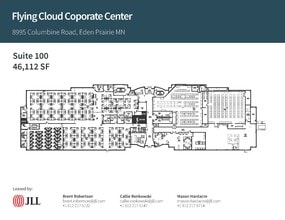 9023 Columbine Rd, Eden Prairie, MN à louer Plan d’étage– Image 1 sur 1