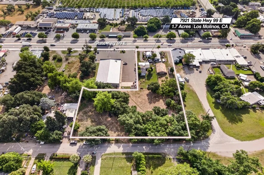 7921 State Highway 99E, Los Molinos, CA à vendre - Aérien – Image 3 sur 4