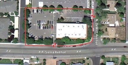 20 N Dewitt Ave, Clovis, CA - VUE AÉRIENNE  vue de carte