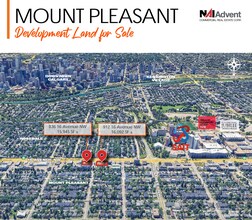 912 16 Ave, Calgary, AB - Vue aérienne  vue de carte