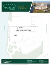 900 N Branch St, Chicago, IL à louer Plan d’étage– Image 1 sur 4