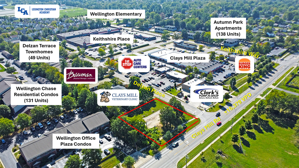 3326 Clays Mill Rd, Lexington, KY à vendre - Photo de l’immeuble – Image 1 sur 10
