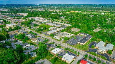 1525 Gunbarrel, Chattanooga, TN - Vue aérienne vue de carte - Image1
