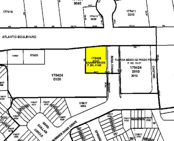 1501 Atlantic Blvd, Neptune Beach, FL à louer - Plan cadastral – Image 2 sur 7