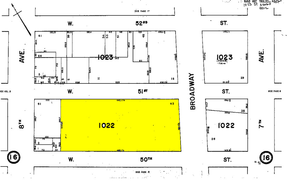 1633 Broadway, New York, NY à louer - Plan cadastral – Image 2 sur 20