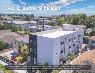 Plus de détails pour 142 E 84th St, Los Angeles, CA - Logement à vendre