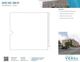 2250 Point Blvd, Elgin, IL à louer Plan d’étage– Image 1 sur 2