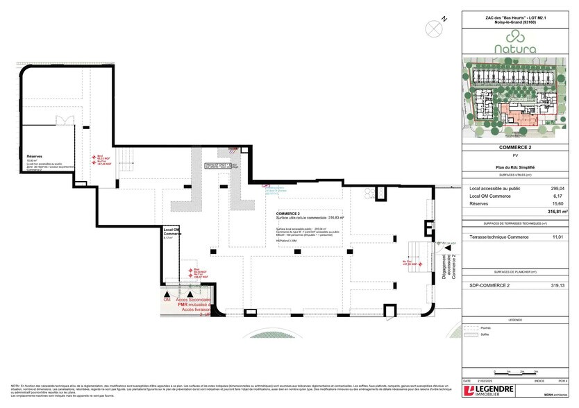 69 Rue Des Bas-Heurts, Noisy-le-Grand à vendre - Plan d’étage – Image 2 sur 4