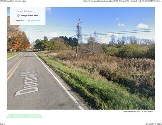 Plus de détails pour 0000 Durand Road, Durand, MI - Terrain à vendre