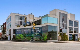 Plus de détails pour 8378-8384 Melrose Ave, Los Angeles, CA - Bureau, Local commercial à louer