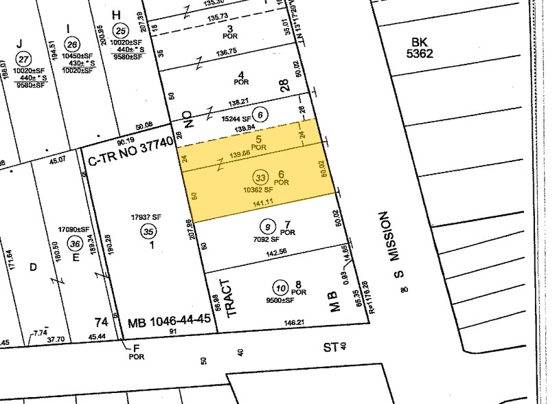 123 S Mission Dr, San Gabriel, CA à louer - Plan cadastral – Image 3 sur 3