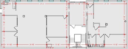 921 E Fort Ave, Baltimore, MD à louer Plan d’étage– Image 2 sur 4