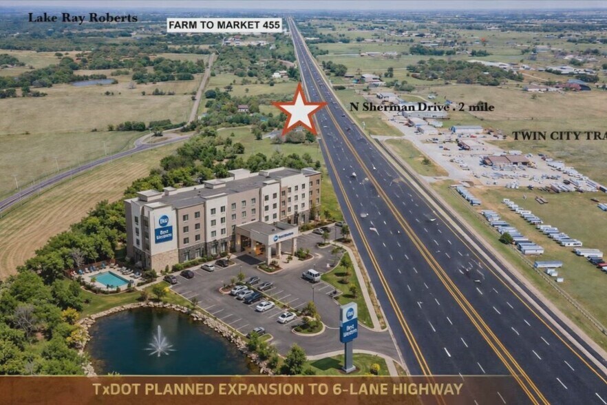 8293 Highway 377, Pilot Point, TX à vendre - Vidéo sur l’annonce professionnelle – Image 2 sur 16